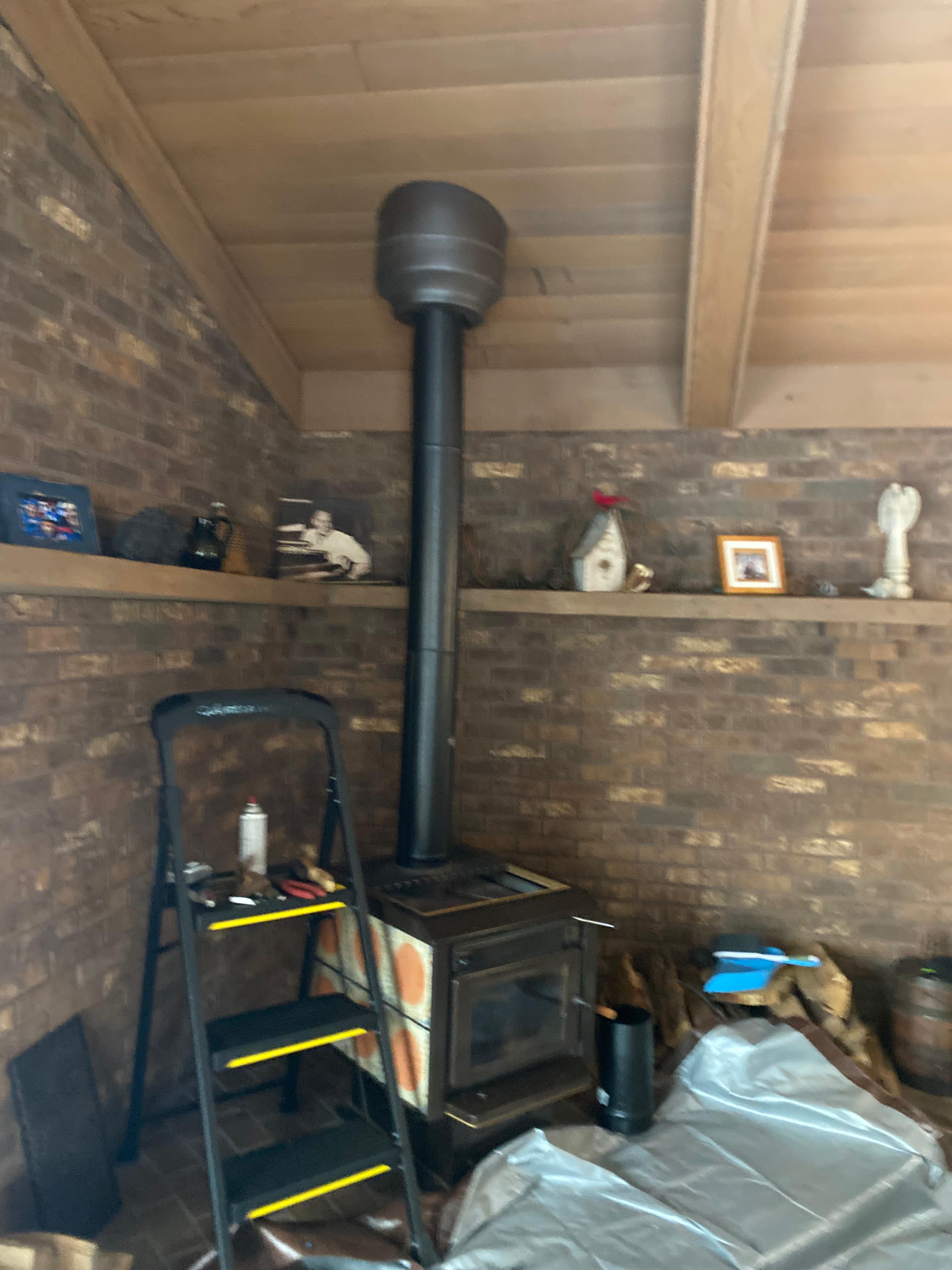 Chimney Cleaning track repair